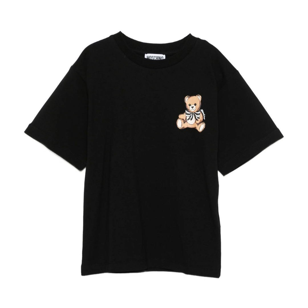 Moschino Kids T-shirt featuring bear print available at Lestyle Boutique Melbourne