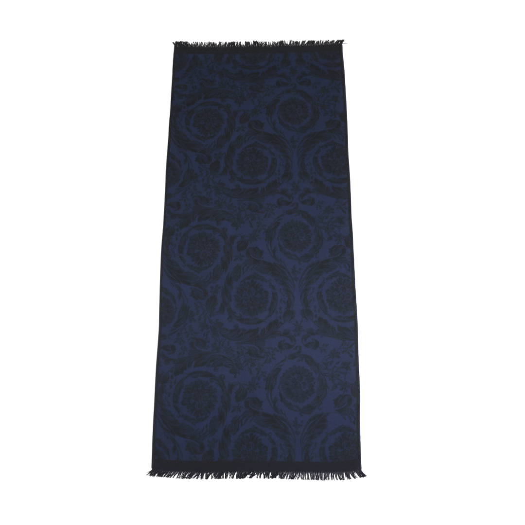 Versace scarf featuring tonal jacquard pattern available at Lestyle Boutique Melbourne