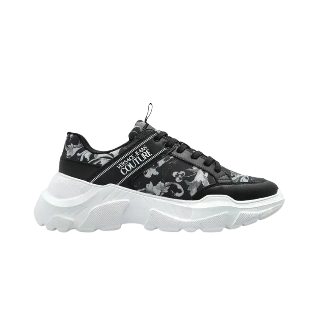 VERSACE JEANS COUTURE SNEAKERS featuring floral print available at Lestyle Boutique Melbourne