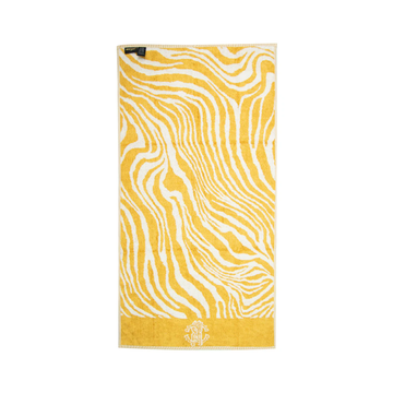 Roberto Cavalli towel featuring zebra print available at Lestyle Boutique Melbourne