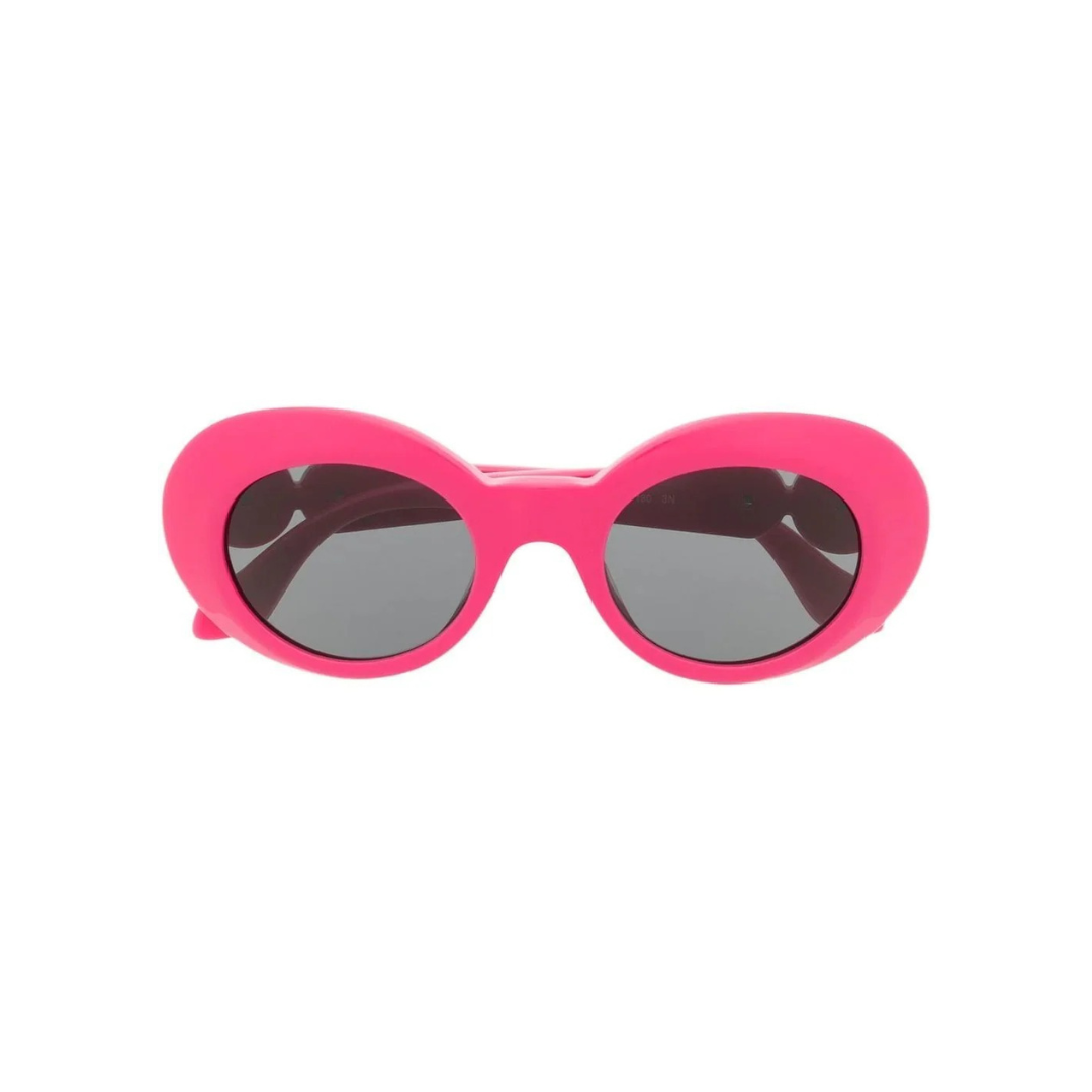 Versace kids sunglasses featuring a bold pink frame available at Lestyle Boutique Melbourne