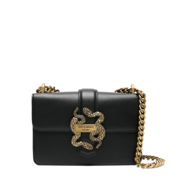 Just Cavalli cross body bag featuring embossed logo available at Lestyle Boutique Melbourne