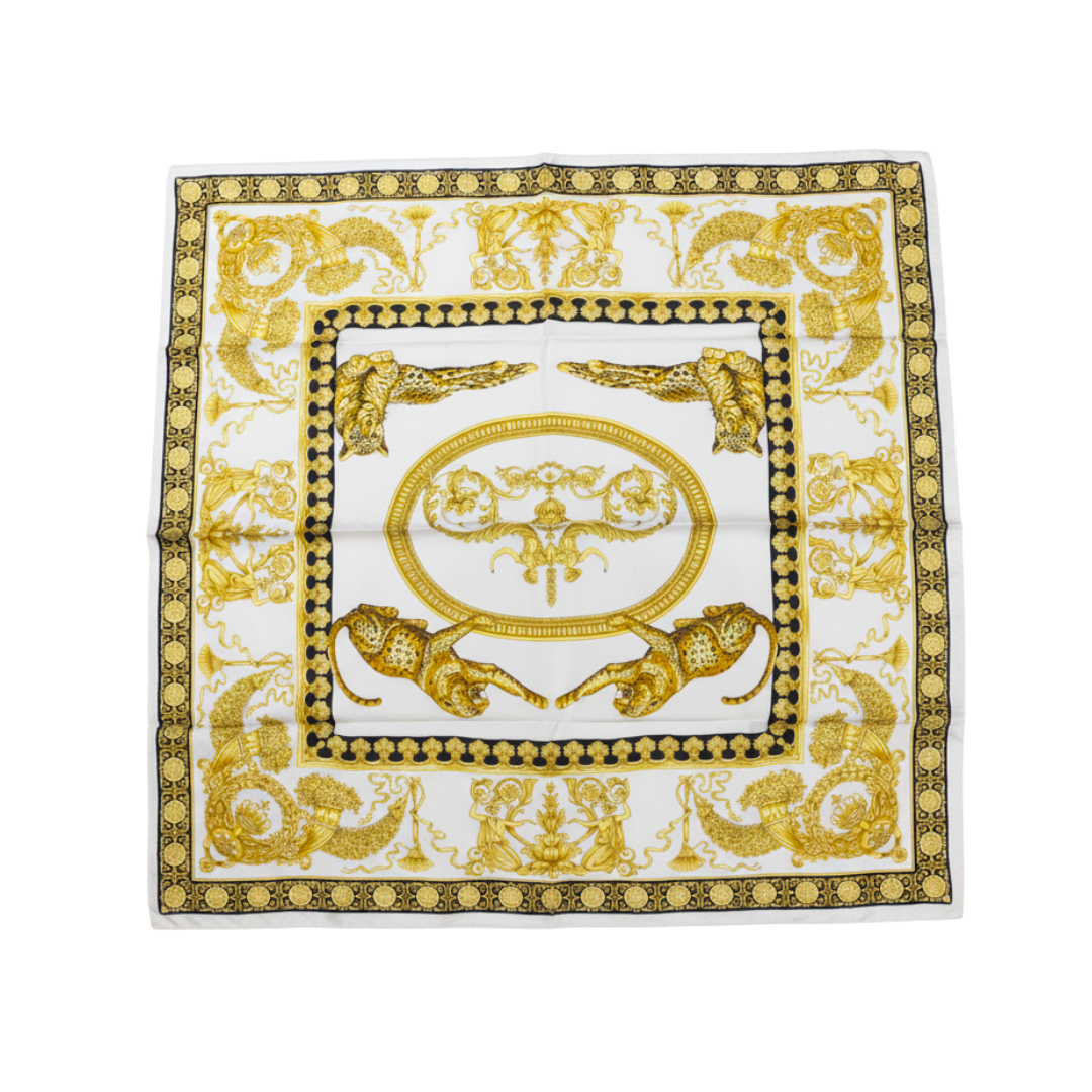 Versace scarf featuring silk available at Lestyle Boutique Melbourne