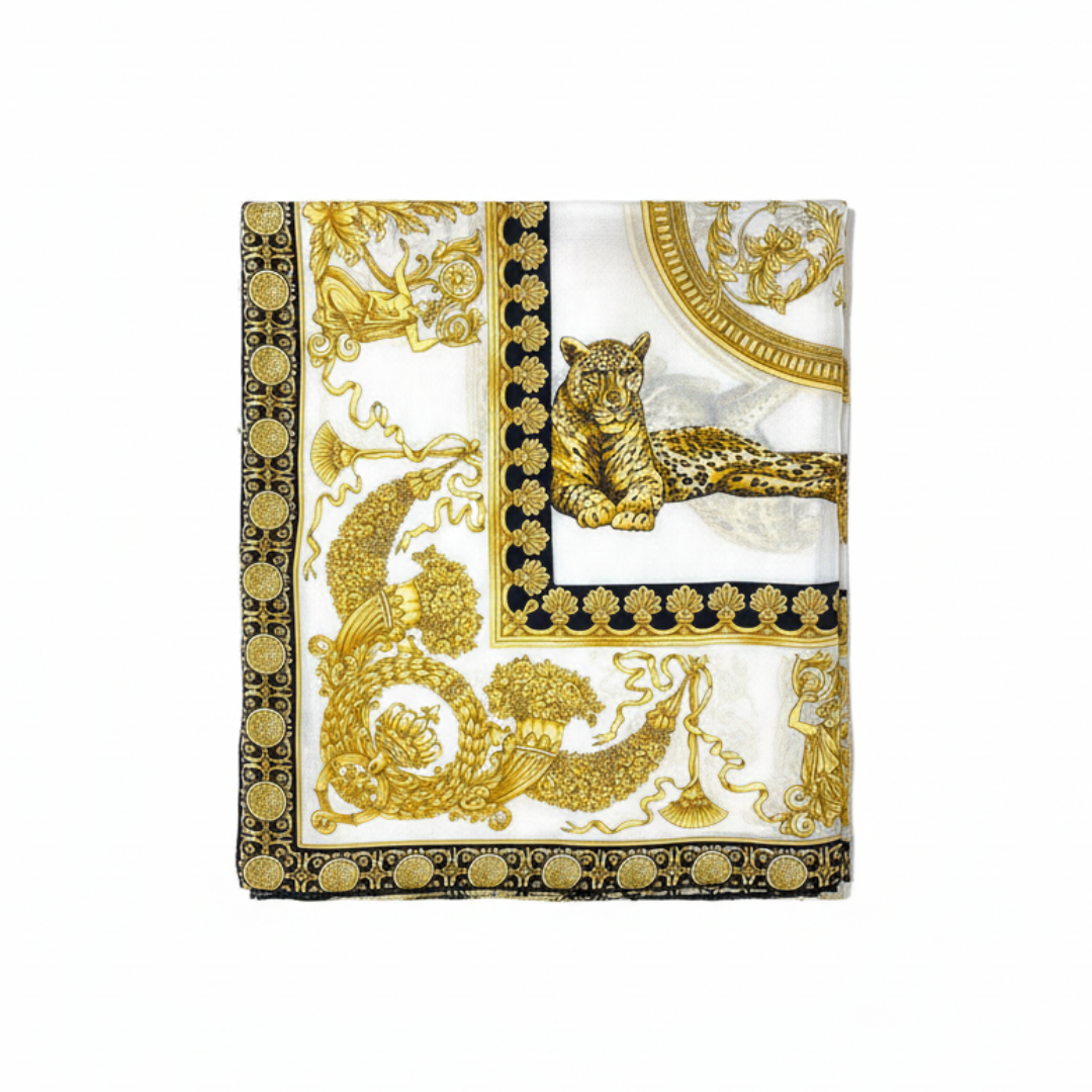 Versace scarf featuring silk available at Lestyle Boutique Melbourne