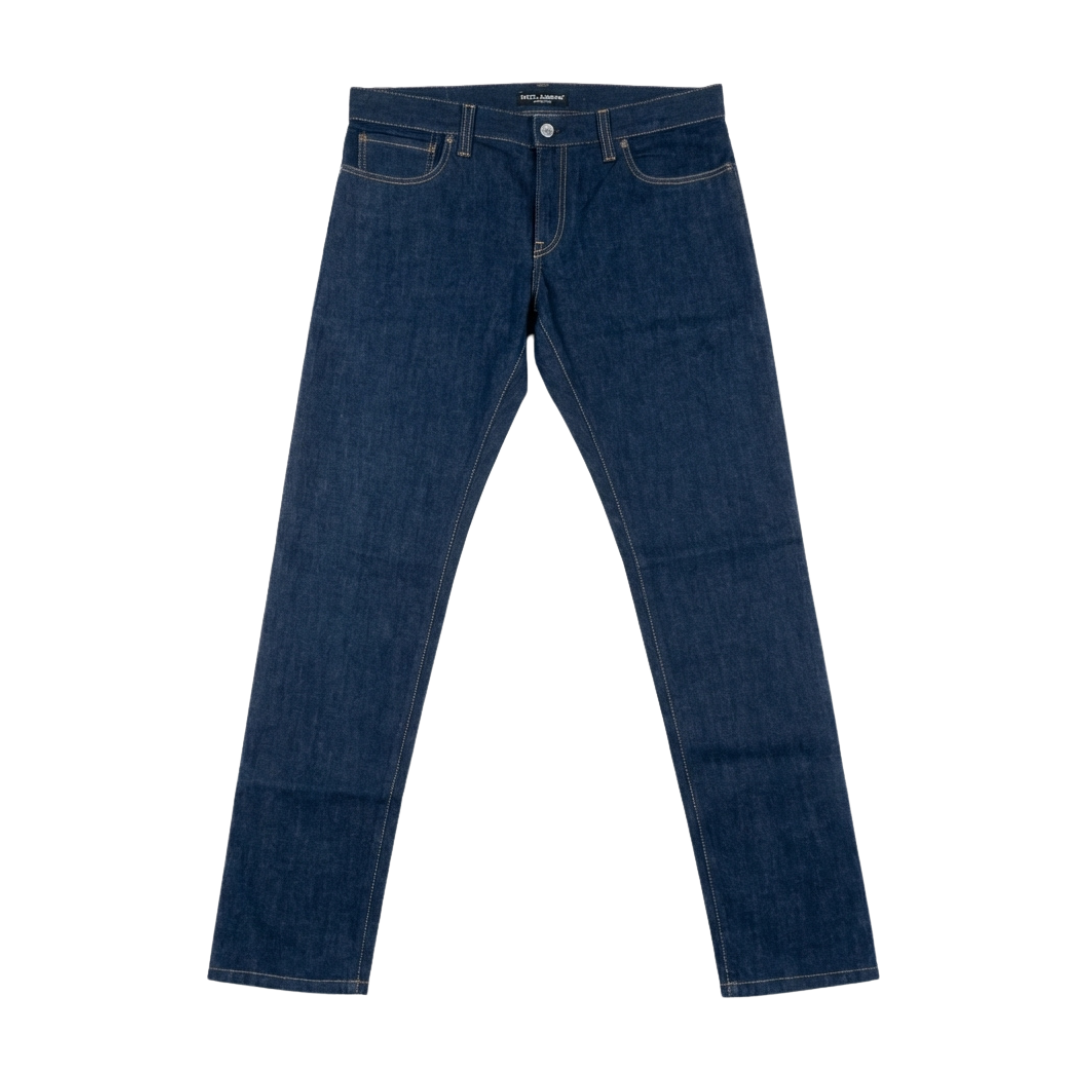 Dolce & Gabbana jeans featuring classic indigo denim with contrast stitching, five-pocket design available at Lestyle Boutique Melbourne