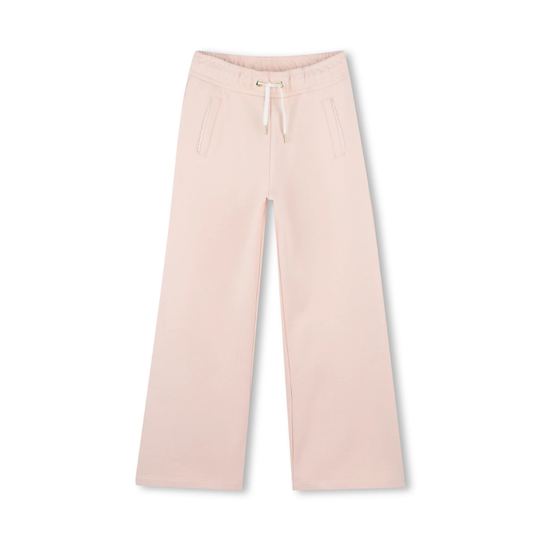 Chloe pants featuring drawstring waist in petal pink available at Lestyle Boutique Melbourne