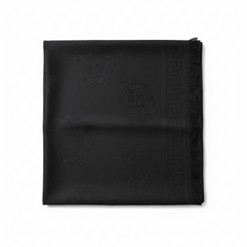 Versace scarf featuring signature Medusa pattern available at Lestyle Boutique Melbourne