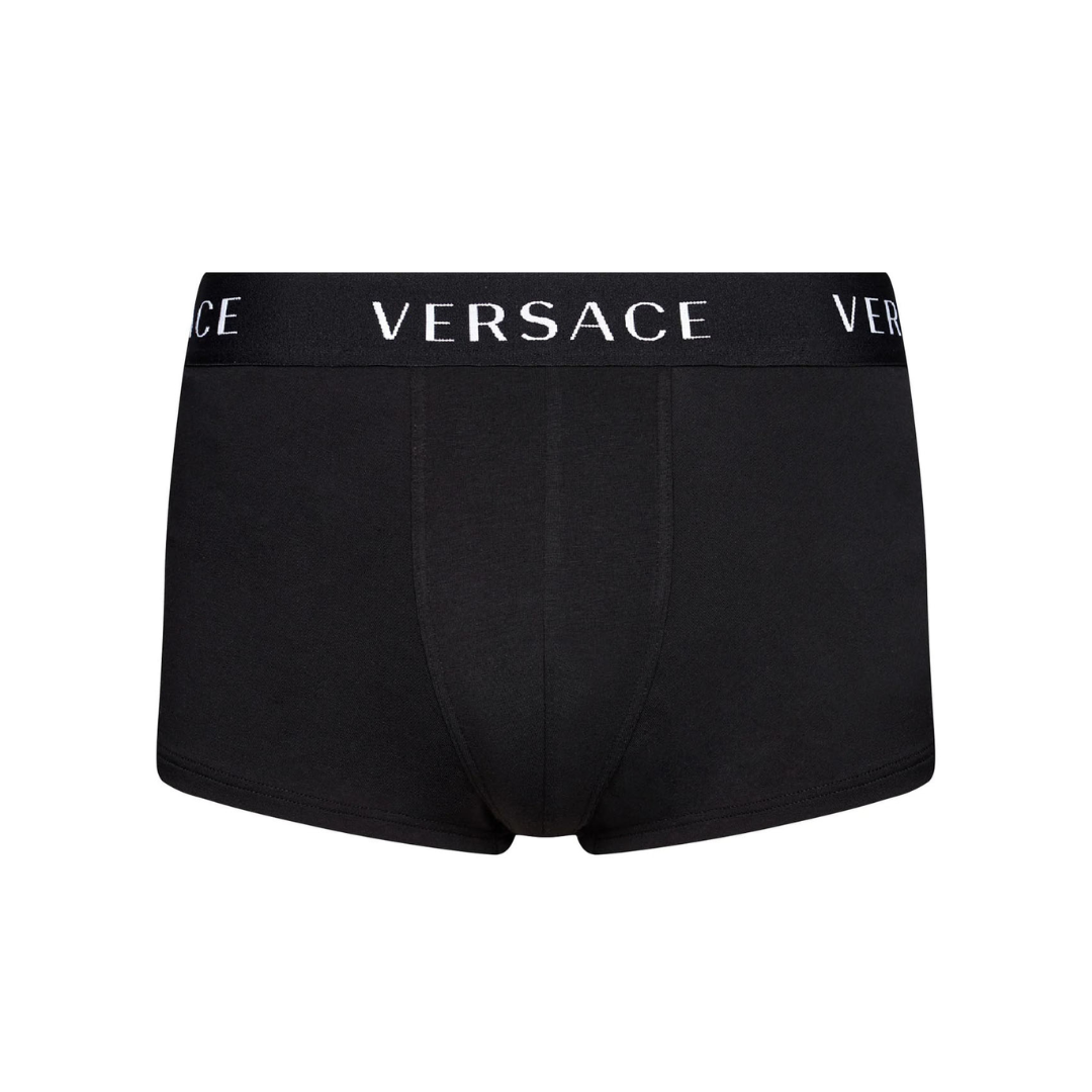 VERSACE LOW TRUNKS featuring branded waistband available at Lestyle Boutique Melbourne