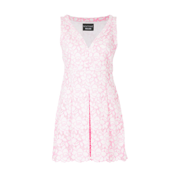 MOSCHINO dress featuring pink abstract pattern available at Lestyle Boutique Melbourne