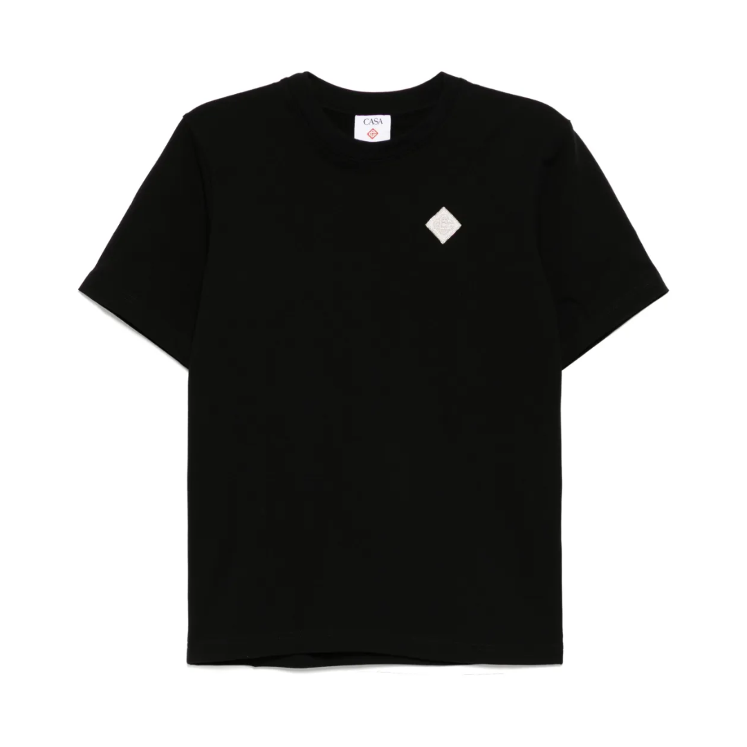 Casablanca logo patch T-shirt featuring logo patch available at Lestyle Boutique Melbourne