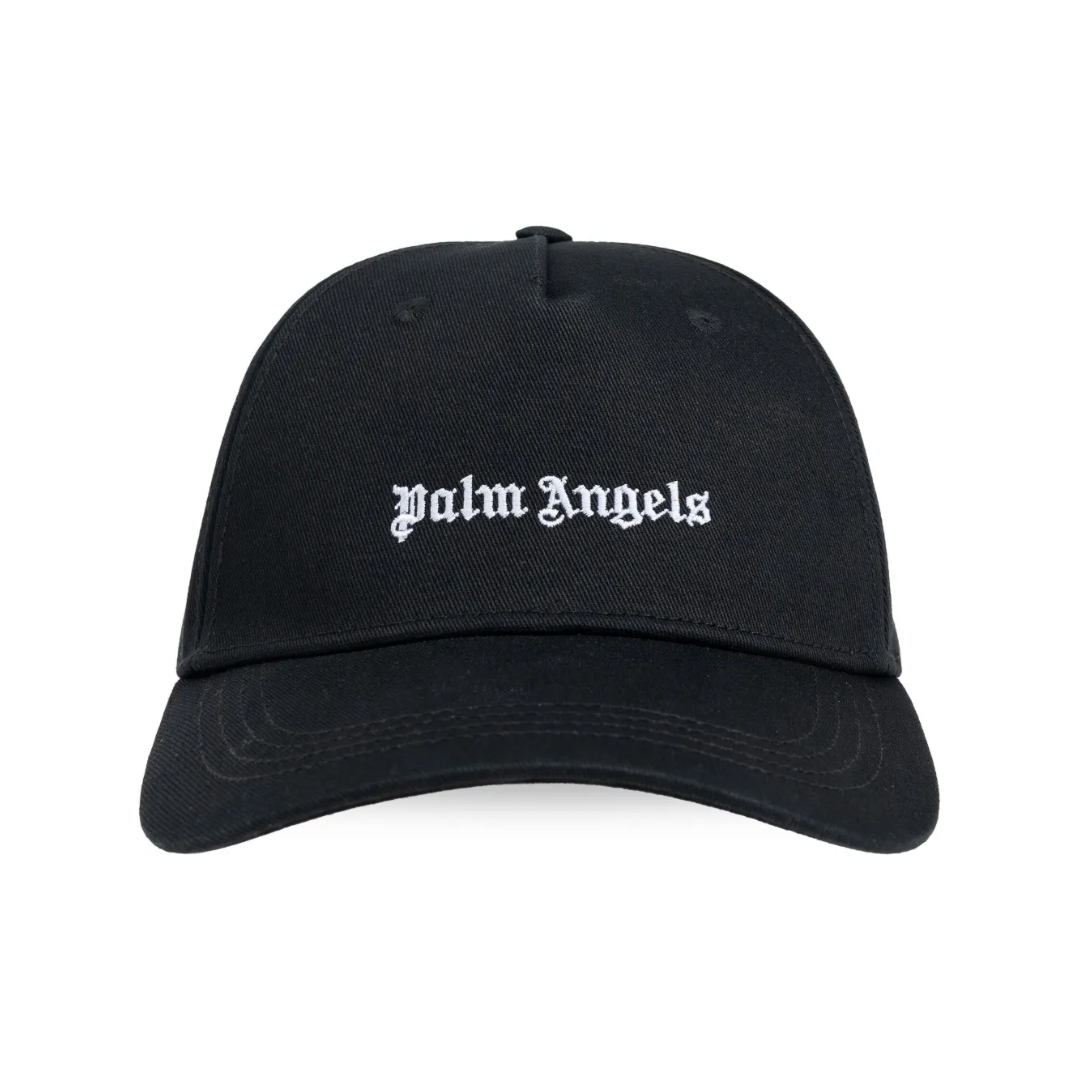 Palm Angels baseball cap featuring logo-embroidered front available at Lestyle Boutique Melbourne