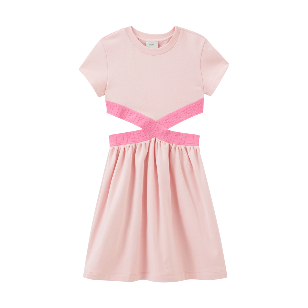 Fendi kids dress with crossed waistband available at Lestyle Boutique Melbourne