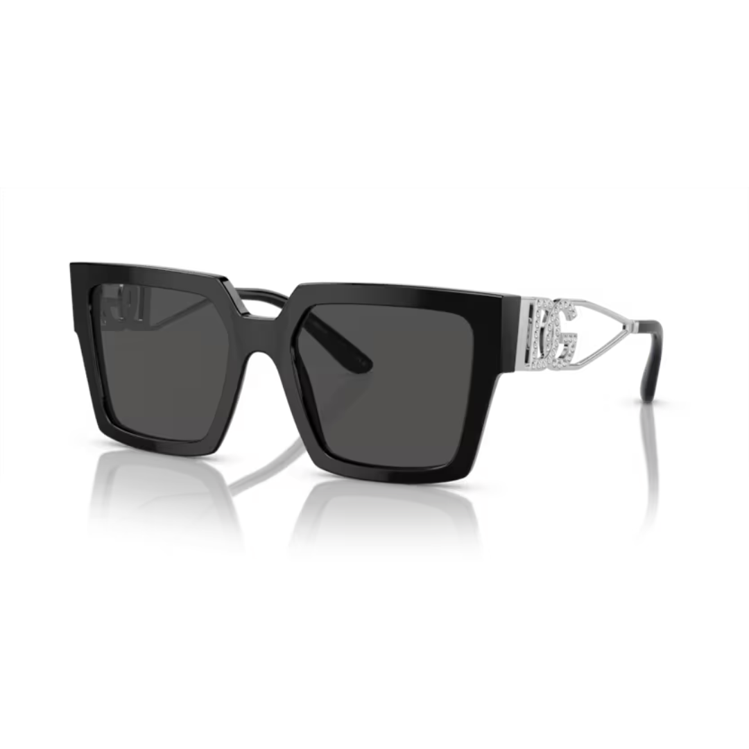 Dolce & Gabbana sqare sunglasses with dark grey lenses available at Lestyle Boutique Melbourne