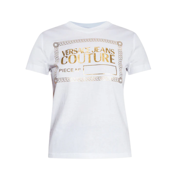 Versace Jeans Couture T-Shirt featuring gold foil logo available at Lestyle Boutique Melbourne