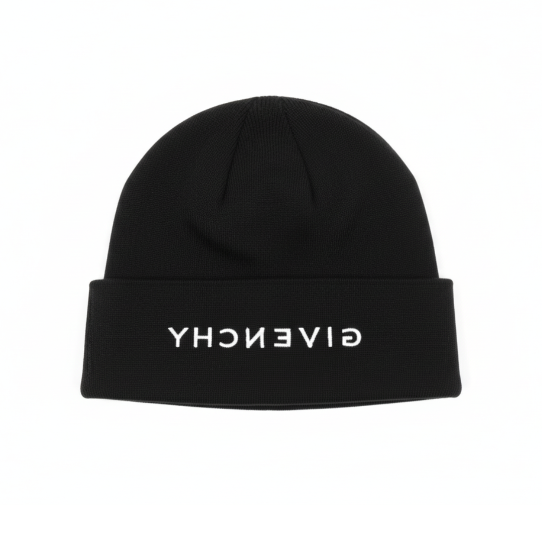 GIVENCHY BEANIE featuring logo embroidery available at Lestyle Boutique Melbourne