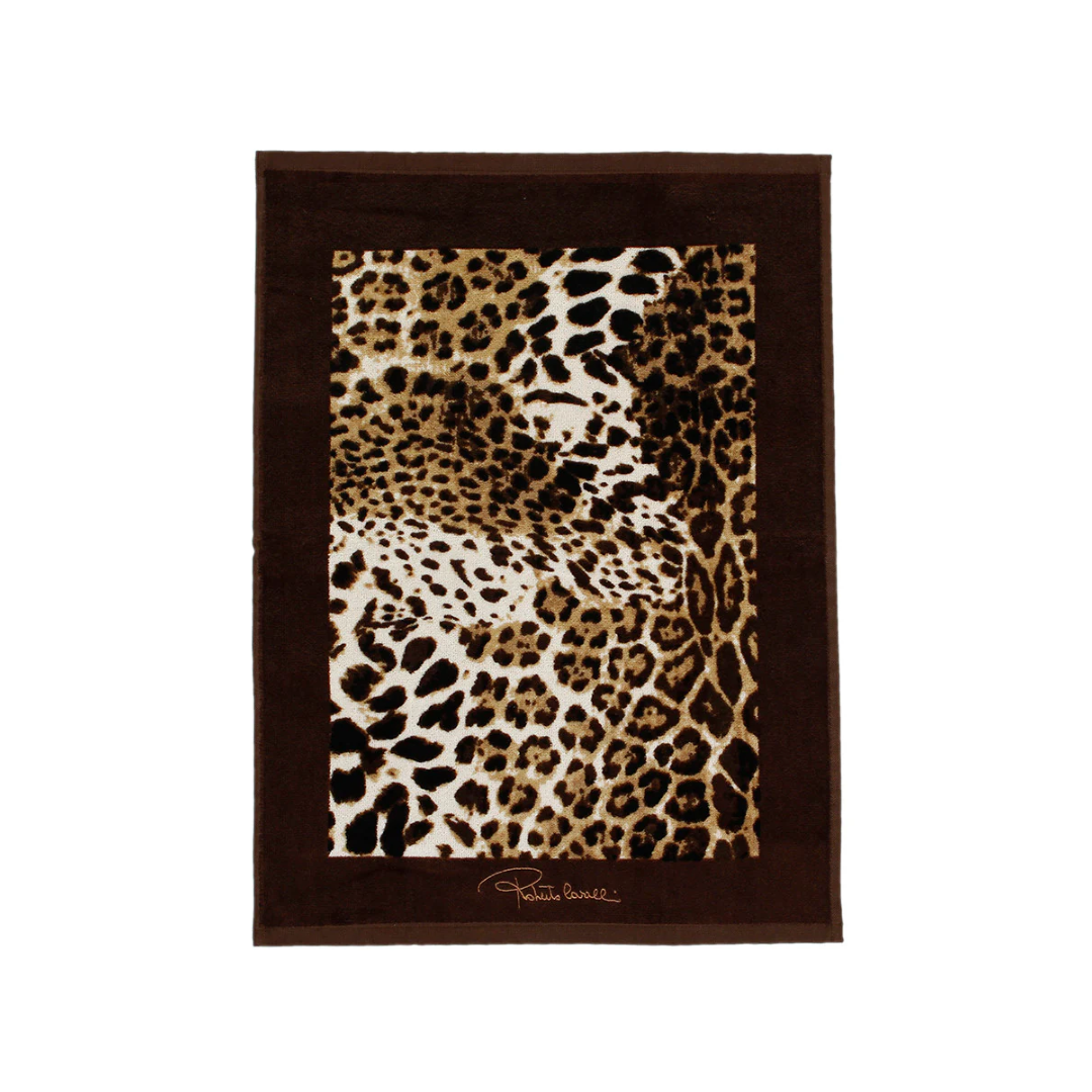 Roberto Cavalli Towel Set featuring leopard print available at Lestyle Boutique Melbourne