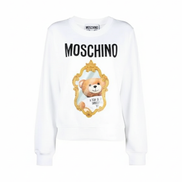 MOSCHINO SWEATSHIRT featuring teddy bear graphic available at Lestyle Boutique Melbourne