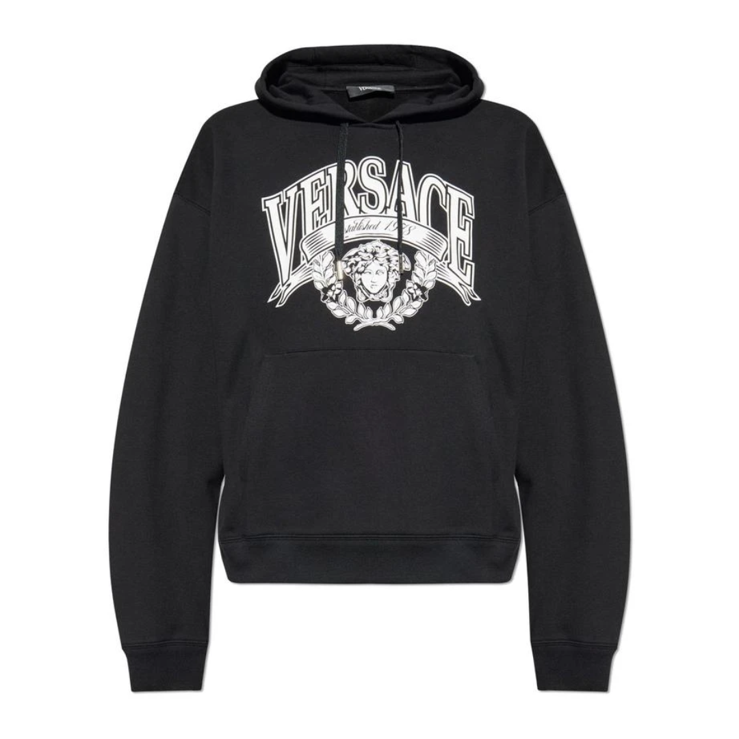 Versace hoodie featuring logo design available at Lestyle Boutique Melbourne
