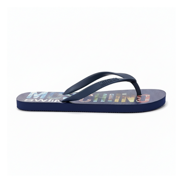 MOSCHINO SLIPPERS featuring multicolor graphic print available at Lestyle Boutique Melbourne
