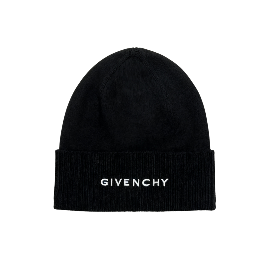 Givenchy beanie featuring logo on cuff available at Lestyle Boutique Melbourne