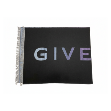 Givenchy scarf featuring bold logo lettering available at Lestyle Boutique Melbourne