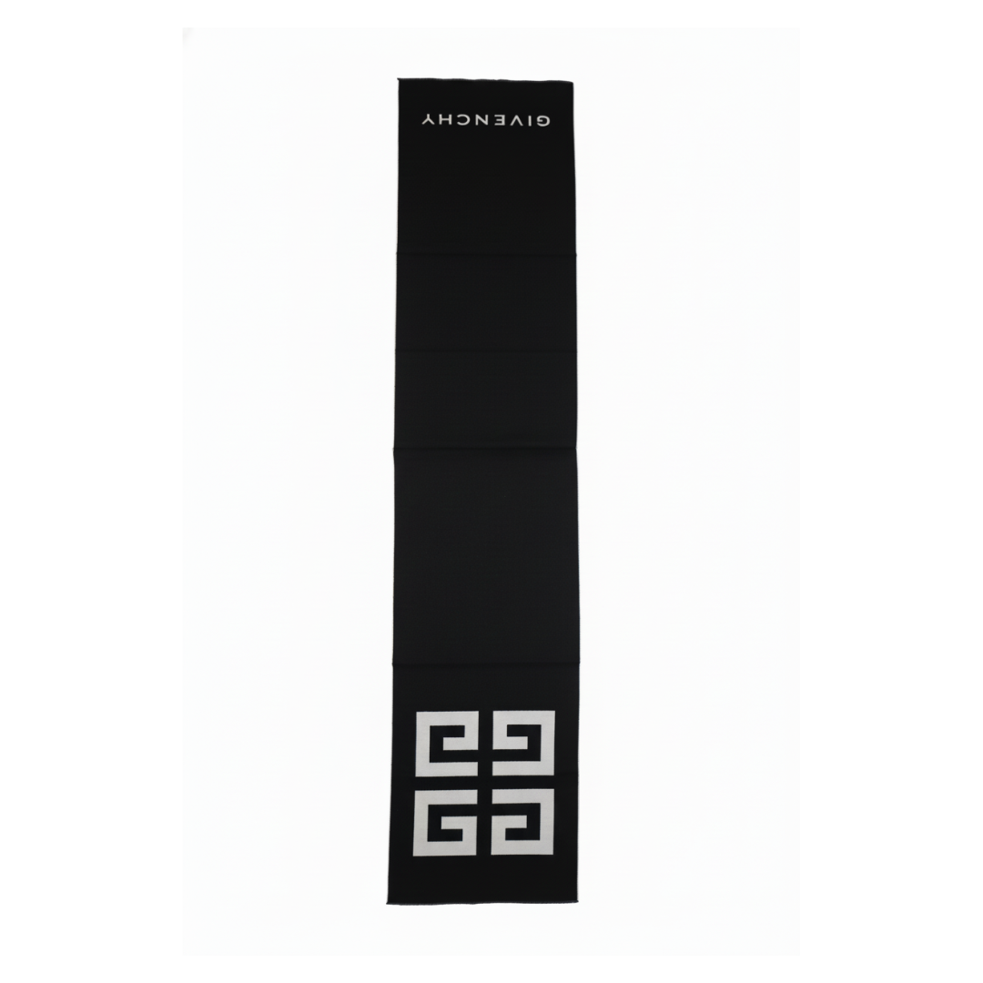 GIVENCHY SCARF featuring bold logo available at Lestyle Boutique Melbourne