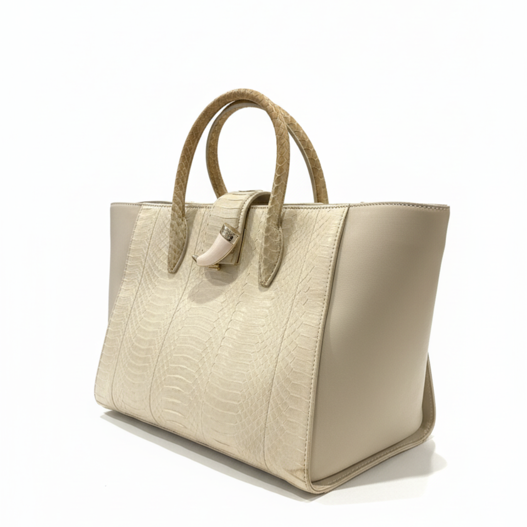 Cavalli Class handbag featuring crocodile-embossed texture available at Lestyle Boutique Melbourne