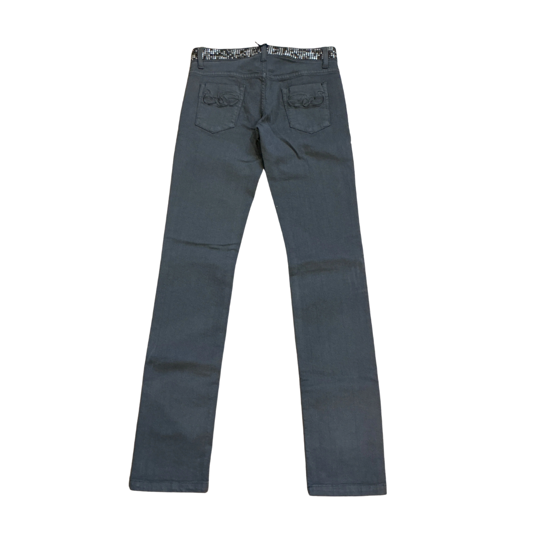 Just Cavalli jeans featuring studded belt available at Lestyle Boutique Melbourne