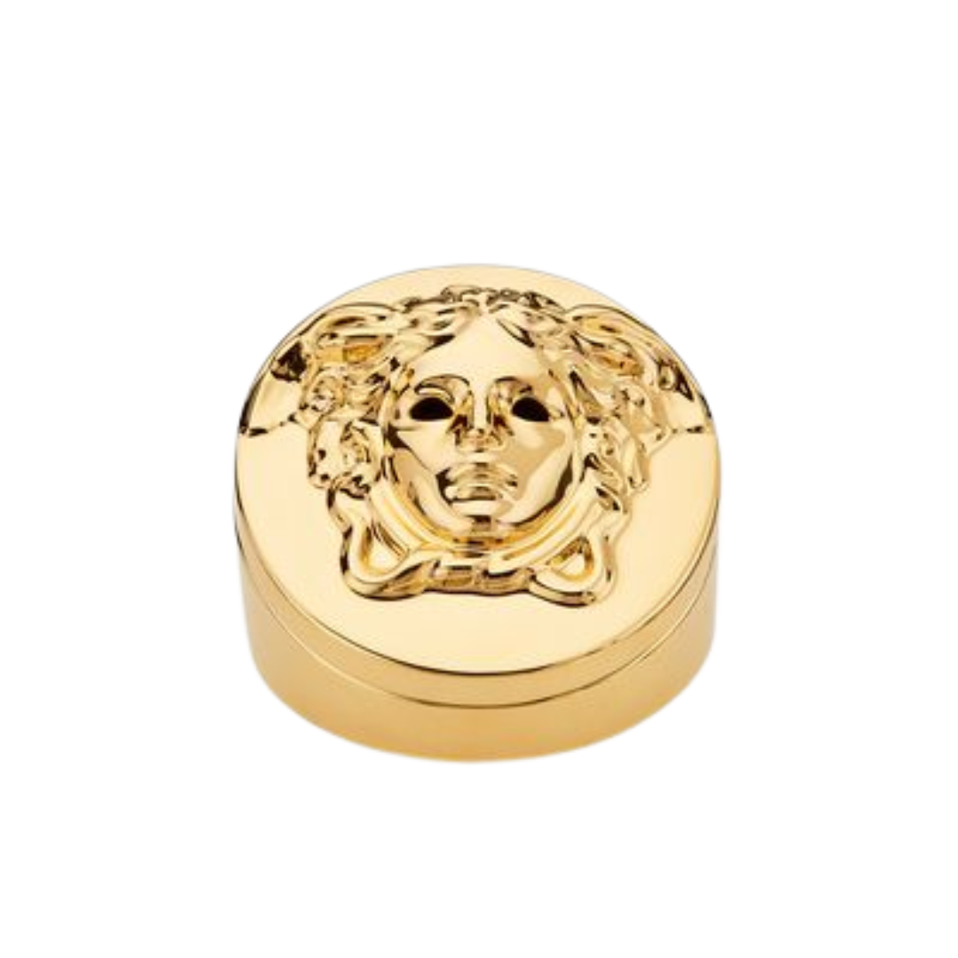 Versace Incense Burner featuring gold-tone mask available at Lestyle Boutique Melbourne