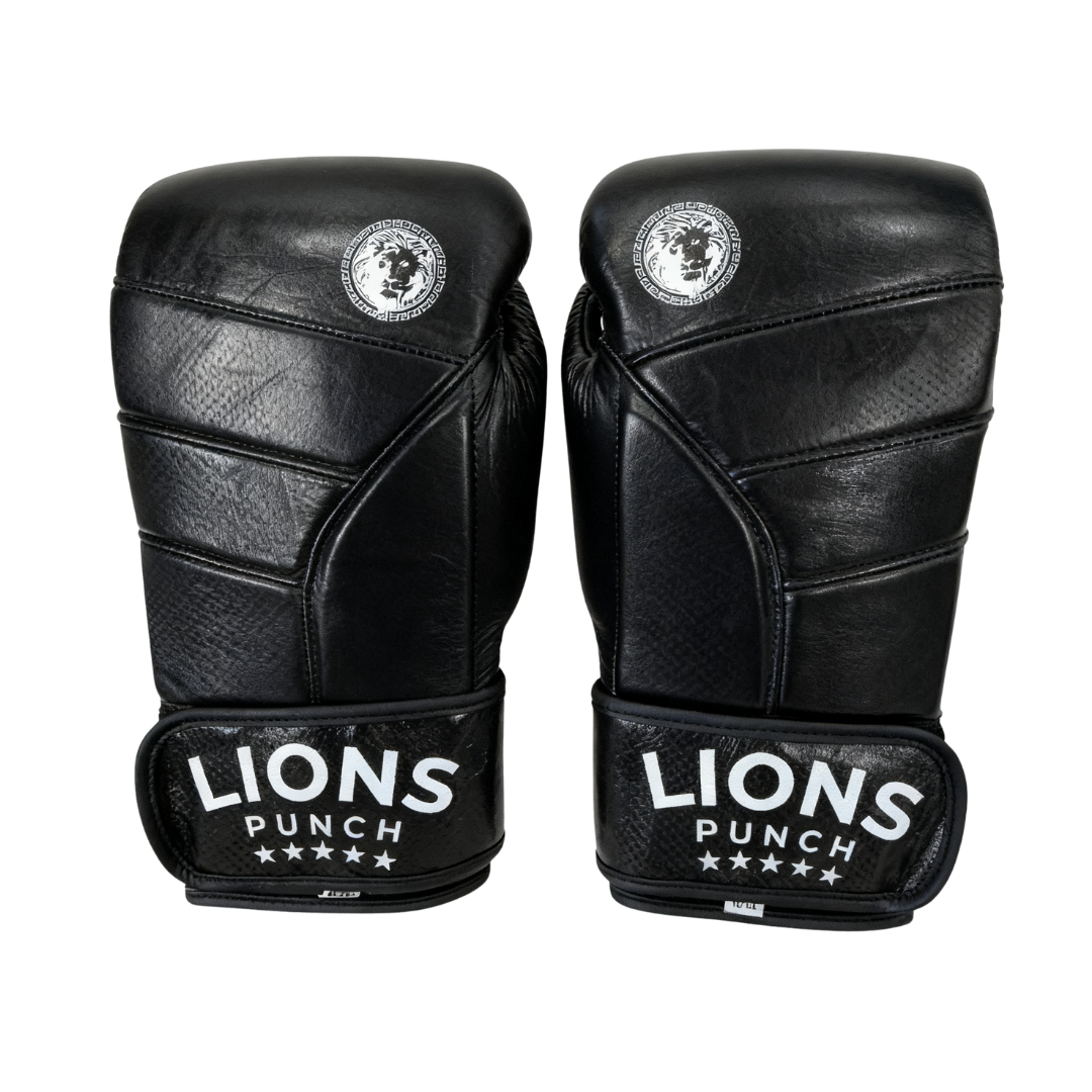 Lions Punch boxing gloves with secure wrist strap available at Lestyle Boutique Melbourne