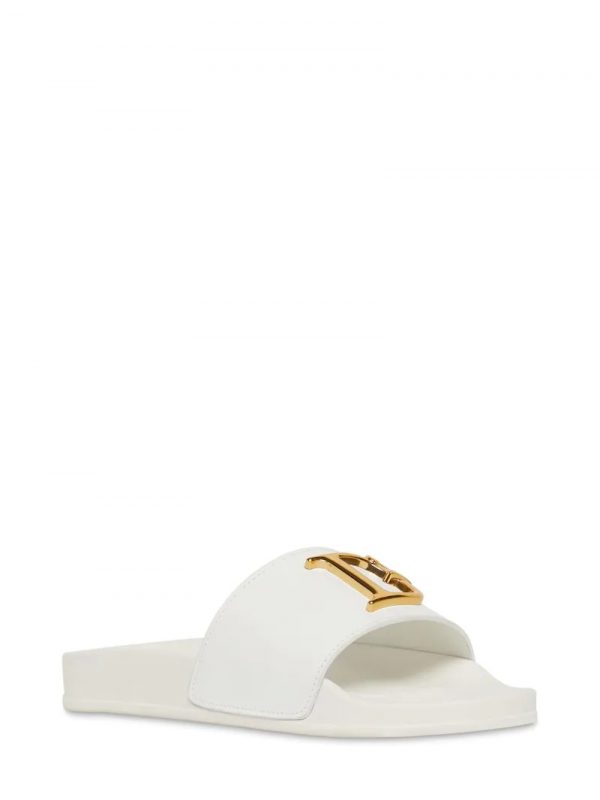 DSQUARED2 slides with 10mm rubber sole and calf leather, available at Lestyle Boutique Melbourne