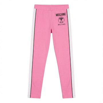 MOSCHINO KIDS LEGGINGS featuring logo print available at Lestyle Boutique Melbourne