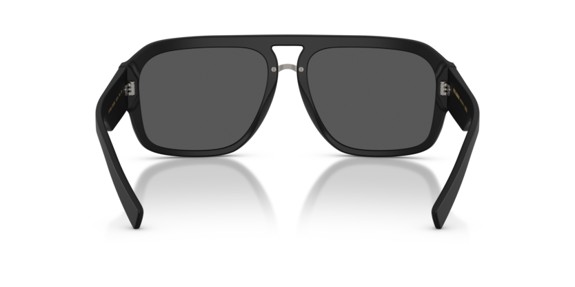 Dolce & Gabbana pilot sunglasses with grey mirror black lenses available at Lestyle Boutique Melbourne