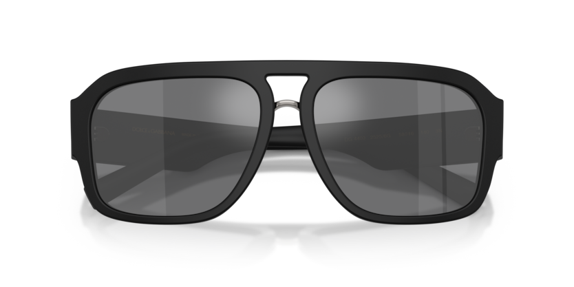 Dolce & Gabbana pilot sunglasses with grey mirror black lenses available at Lestyle Boutique Melbourne