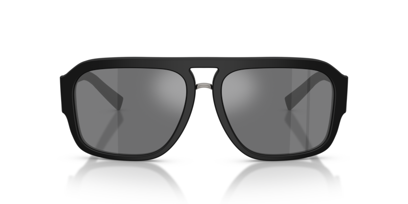 Dolce & Gabbana pilot sunglasses with grey mirror black lenses available at Lestyle Boutique Melbourne