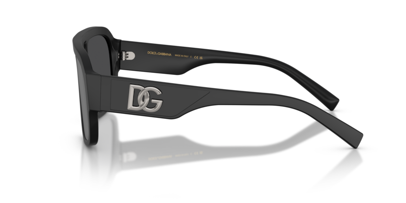 Dolce & Gabbana pilot sunglasses with grey mirror black lenses available at Lestyle Boutique Melbourne