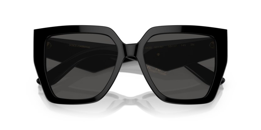 Dolce & Gabbana square sunglasses with dark grey lenses available at Lestyle Boutique Melbourne