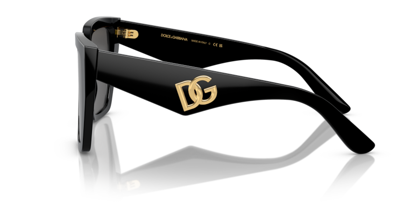 Dolce & Gabbana square sunglasses with dark grey lenses available at Lestyle Boutique Melbourne