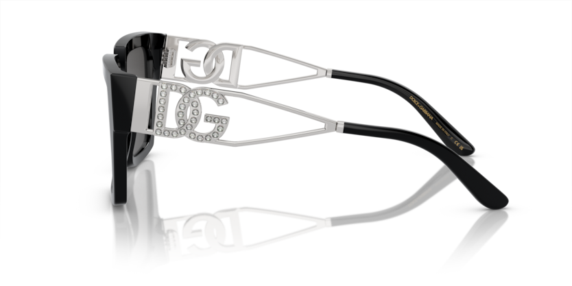 Dolce & Gabbana sqare sunglasses with dark grey lenses available at Lestyle Boutique Melbourne