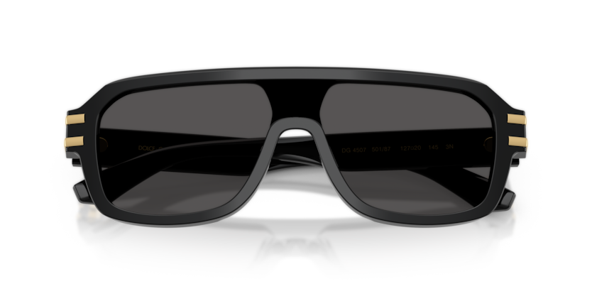 Dolce & Gabbana pilot sunglasses featuring dark grey lenses available at Lestyle Boutique Melbourne