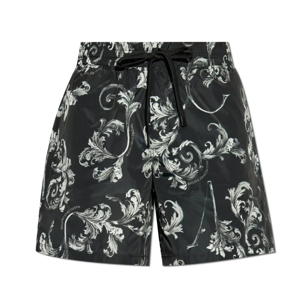 Versace Jeans Couture Shorts with Barocco-inspired motif, available at Lestyle Boutique Melbourne