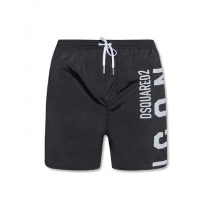 DSQUARED2 shorts featuring iconic paint-splatter design, available at Lestyle Boutique Melbourne