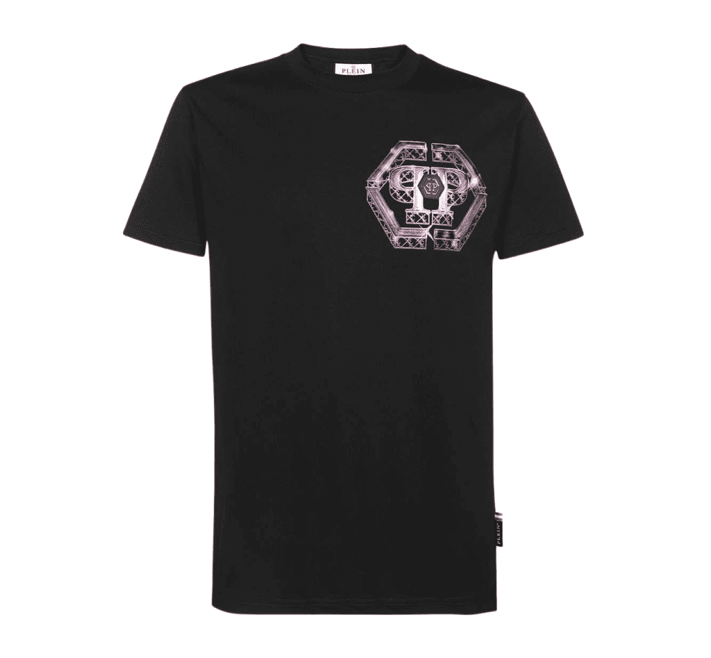 PHILIPP PLEIN T-SHIRT featuring monsters logo print available at Lestyle Boutique Melbourne