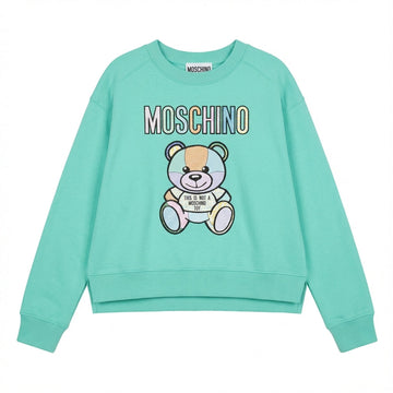 Moschino Sweatshirt featuring teddy bear graphic available at Lestyle Boutique Melbourne