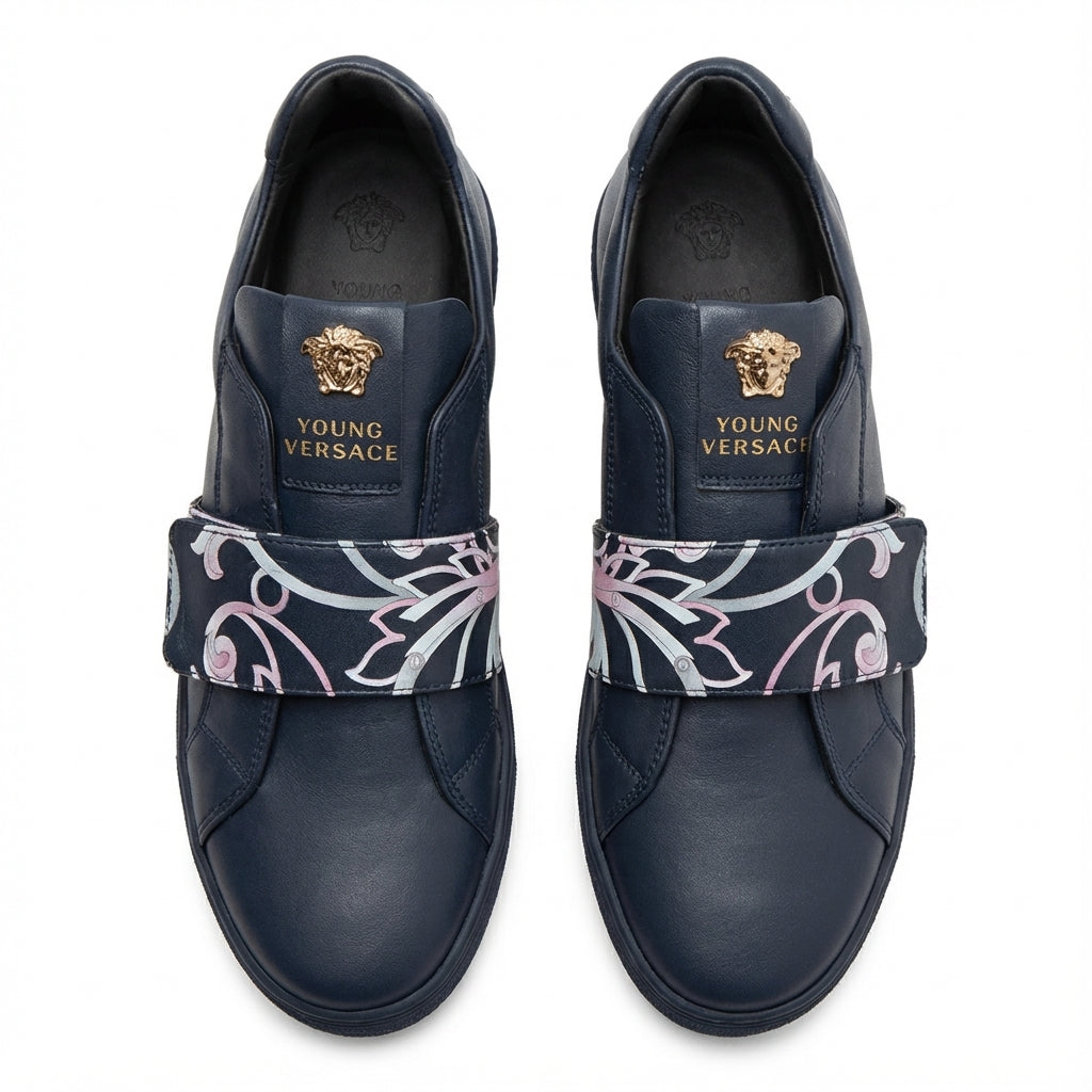 Versace shoes featuring floral strap design available at Lestyle Boutique Melbourne