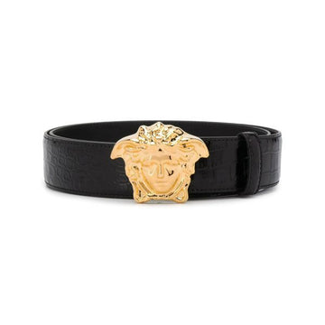 Versace belt featuring Medusa detail and a gold-tone buckle available at Lestyle Boutique Melbourne