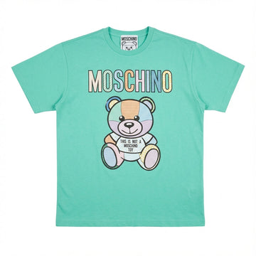 MOSCHINO t-shirt featuring graphic bear print available at Lestyle Boutique Melbourne