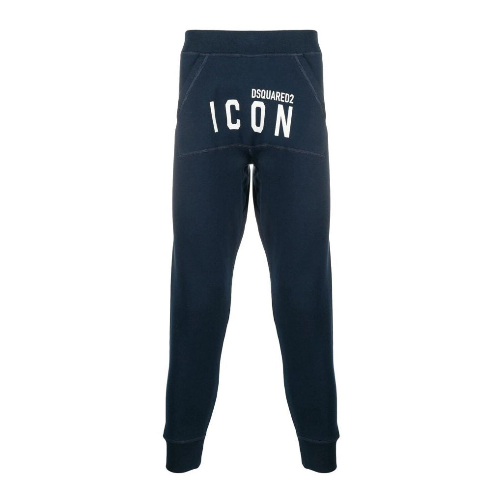 DSQUARED2 ICON LOGO-PRINT TRACK PANTS featuring logo print available at Lestyle Boutique Melbourne