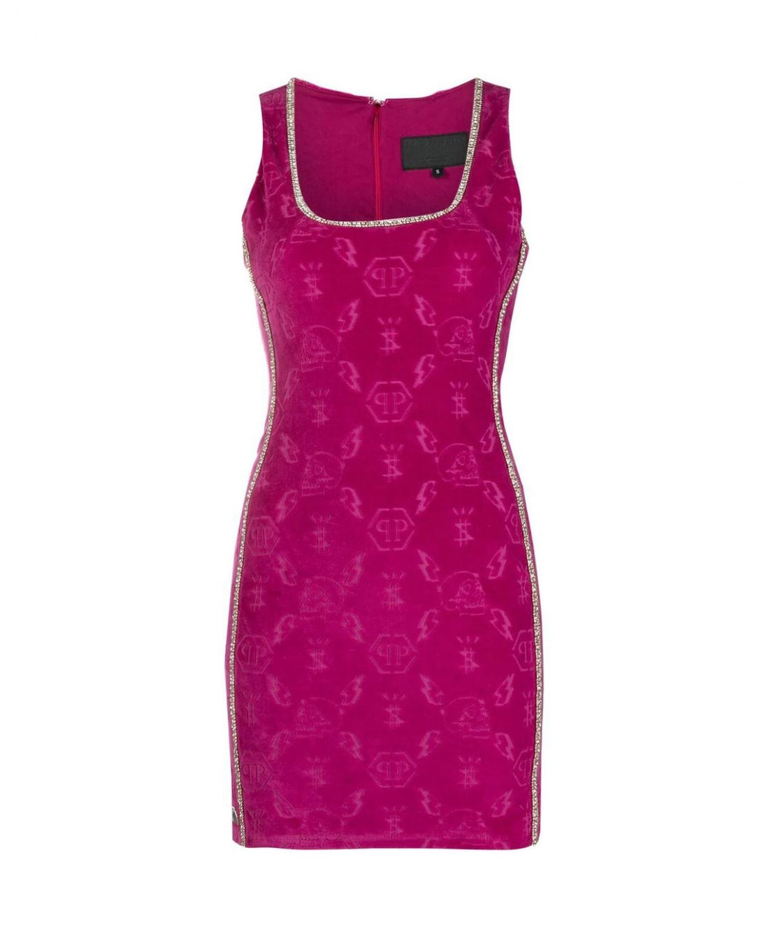 Philipp Plein dress featuring jacquard monogram available at Lestyle Boutique Melbourne