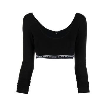 BALMAIN CROPPED TOP